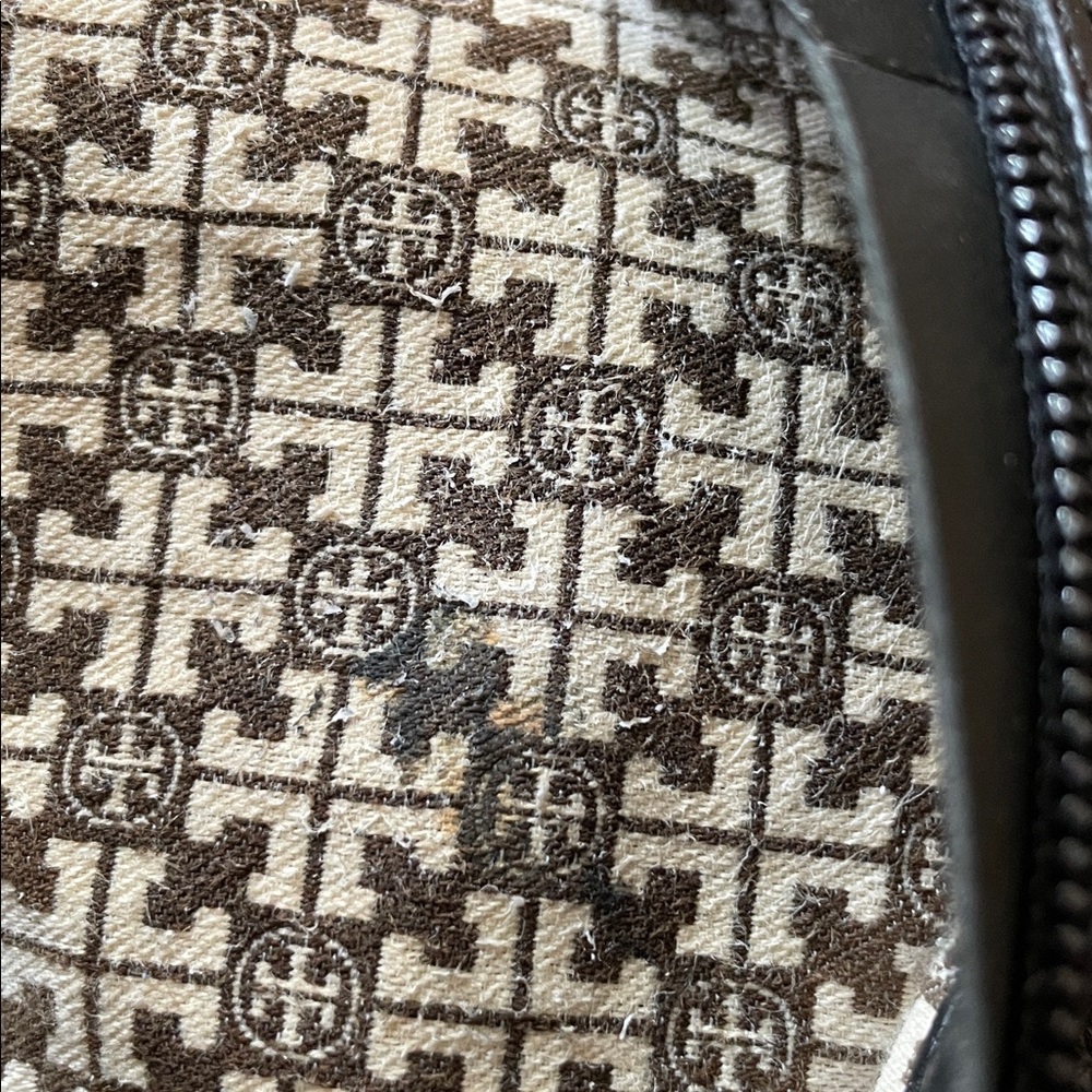Tory Burch Black Leather Julian Riding Boots with Gold Buckle - Picture 8 of 14
